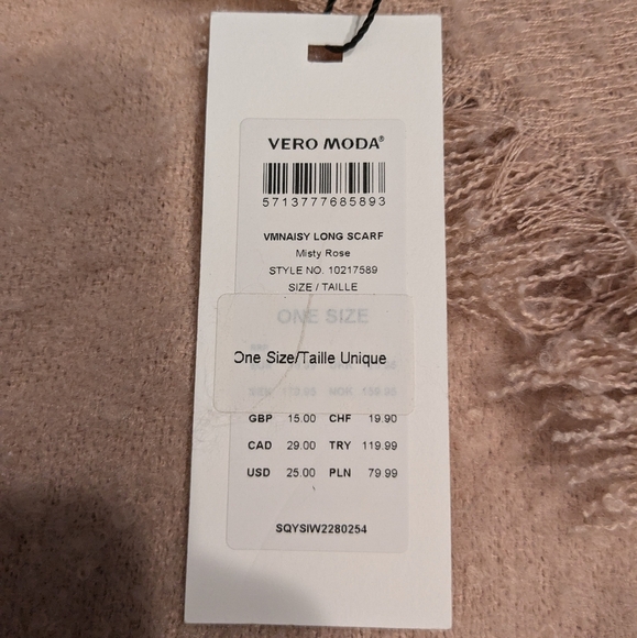 Vero Moda misty rose scarf - Picture 3 of 4